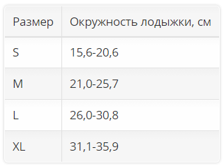 Ортез голеностопный 1109 OPPO