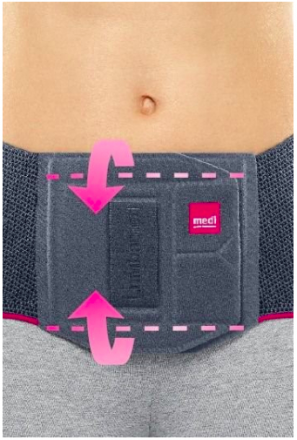 Бандаж поясничный medi Lumbamed plus,с массажной вставкой Vario-Flex