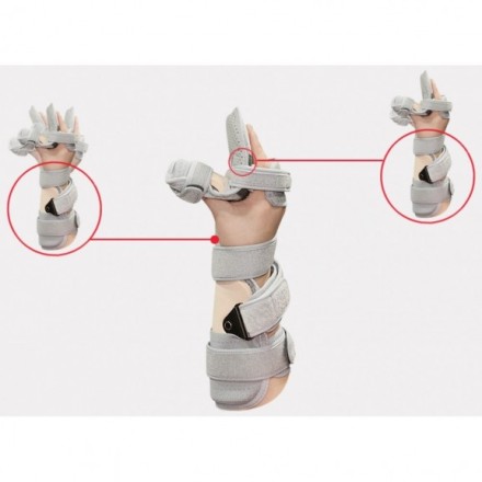 Ортез кисти и предплечья с сепаратором пальцев Reh4Mat Husk Am-sdp-k-01