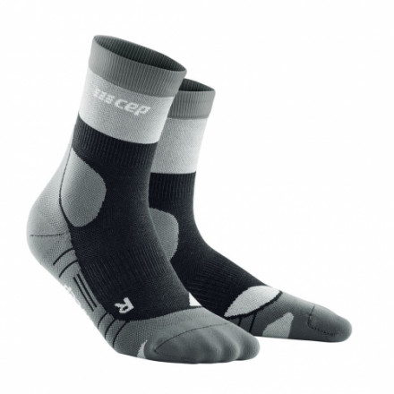 Женские компрессионные тонкие высокие носки CEP merino для активного отдыха на природе C513UW