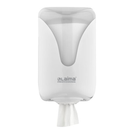 Диспенсер для полотенец с центральной вытяжкой LAIMA PROFESSIONAL ULTRA, (M1/M2), белый, ABS, 607766, 303210
