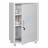 Шкаф медицинский 1-створчатый HILFE &quot;МД 1 1760/SG&quot; 1850х600х400 мм, стекло, белый, S26199204509