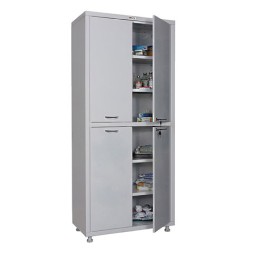 Шкаф медицинский 2-створчатый HILFE &quot;МД 2 1780/SS&quot; 1850х800х400 мм, белый, S26199205009