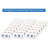 Полотенца бумажные 250 шт., LAIMA (H3) UNIVERSAL WHITE PLUS, 1-слойные, белые, КОМПЛЕКТ 20 пачек, 23х22, V-сложение, 111344
